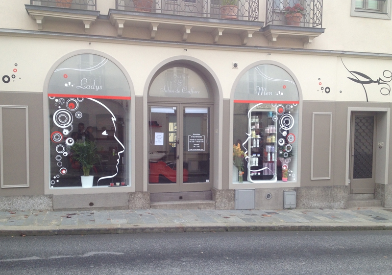 Vitrine du salon Ladys Men