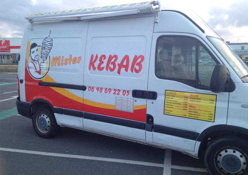 Camion-restaurant Mister Kebab
