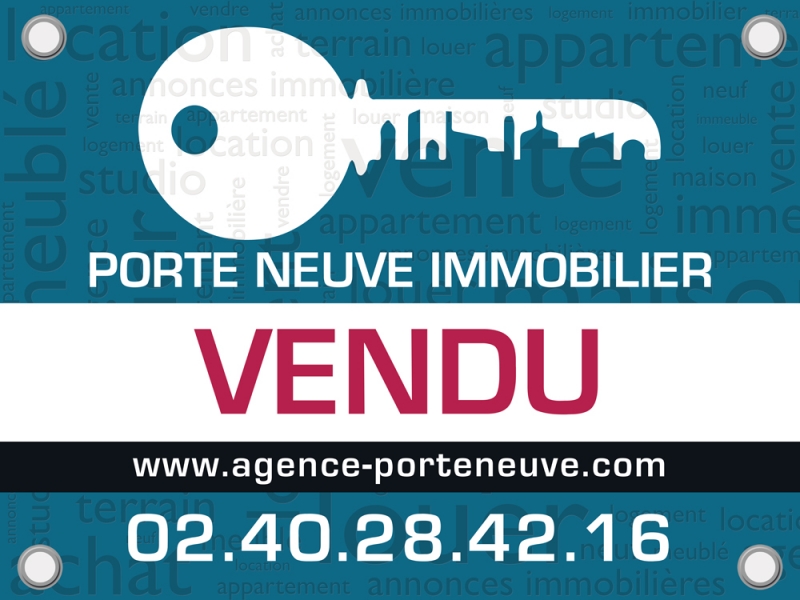Panneaux immobiliers pour l'agence Porte Neuve